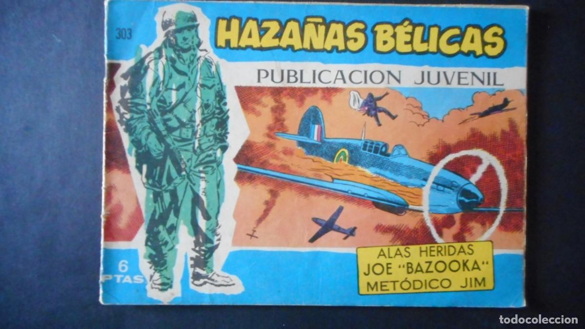 Tebeos: HAZA&Ntilde;AS B&Eacute;LICAS N&ordm; 303 / C-16 - Foto 1