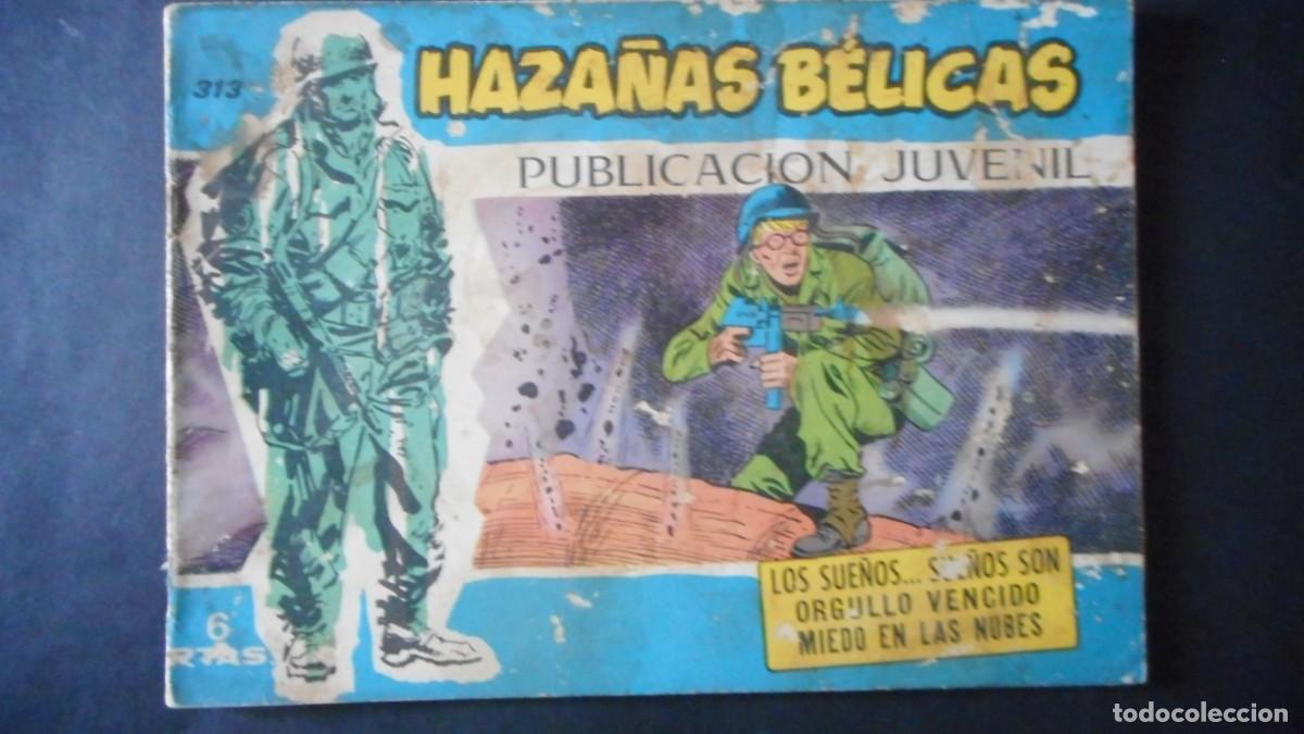 Tebeos: HAZA&Ntilde;AS B&Eacute;LICAS N&ordm; 313 / C-16 - Foto 1