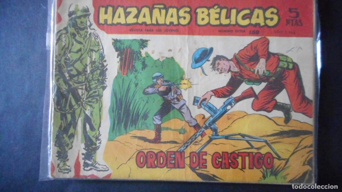 Tebeos: HAZA&Ntilde;AS B&Eacute;LICAS EXTRA N&ordm; 159 / C-16 - Foto 1