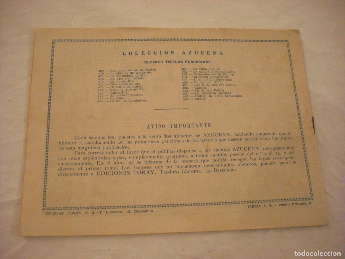 Tebeos: AZUCENA N. 492. - Foto 2