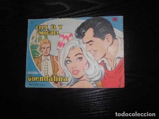 Tebeos: GUENDALINA N&ordm; 51 - ELLA, EL Y MIGUEL - EDICIONES TORAY. - Foto 1