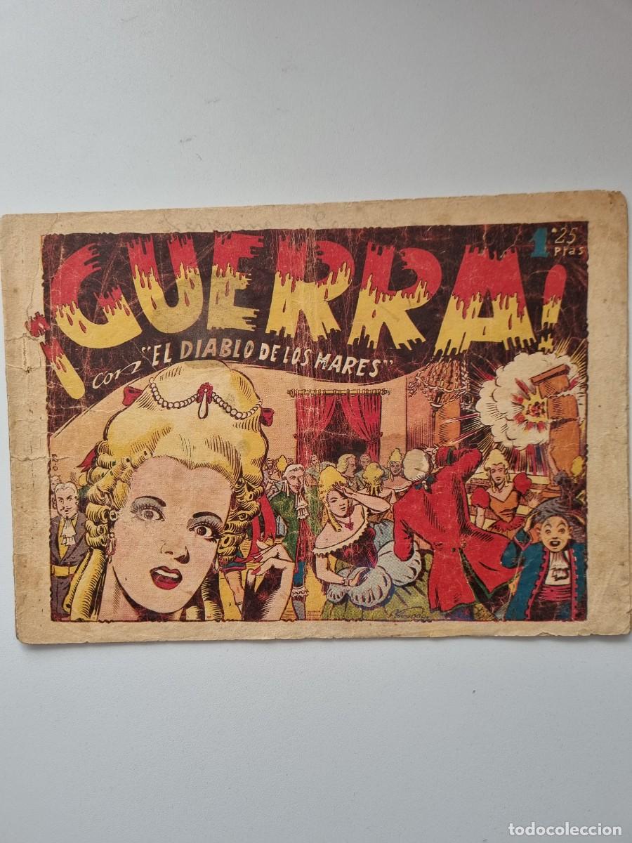 Tebeos: El Diablo de los Mares n&deg; 62 a&ntilde;o 1947 17x24 - Foto 1