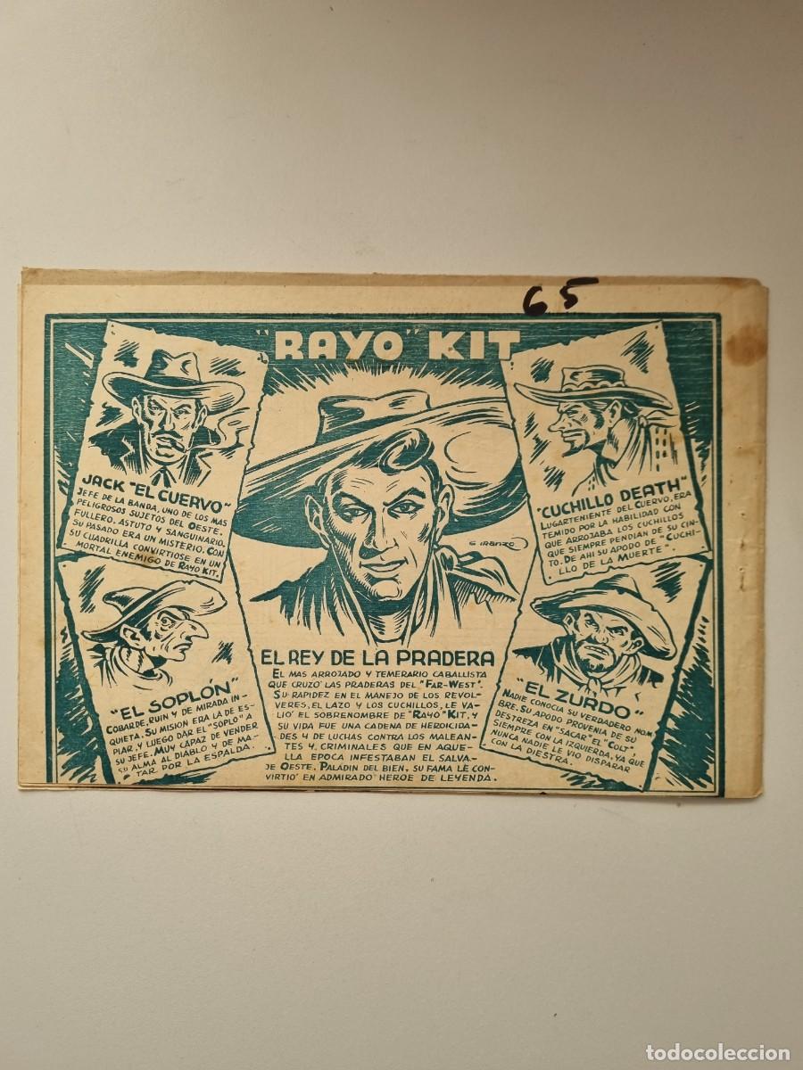 Tebeos: El Diablo de los Mares n&deg; 65 a&ntilde;o 1947 17x24 - Foto 2