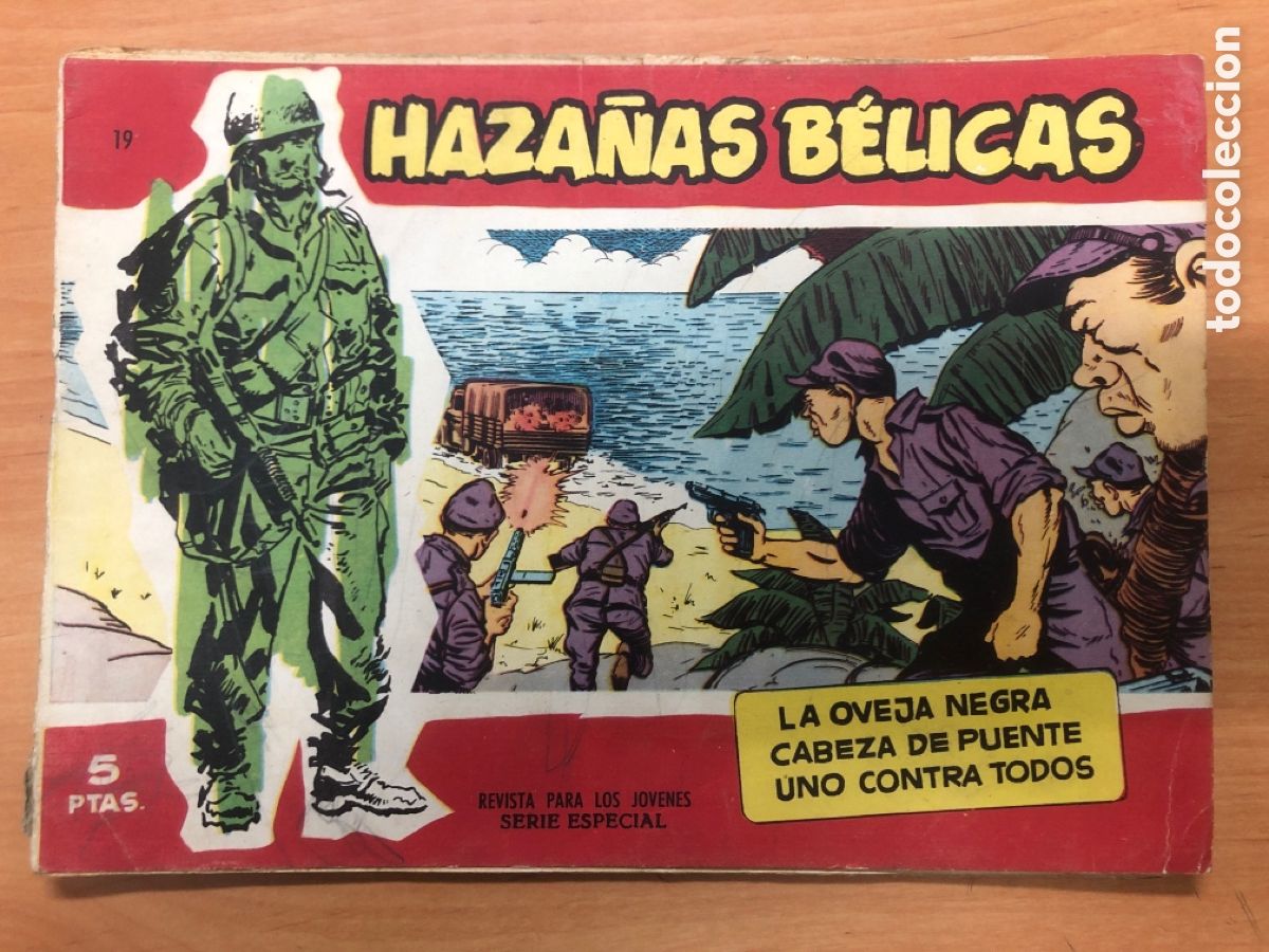 Tebeos: HAZA&Ntilde;AS BELICAS ROJAS N&ordm; 19 - Foto 1