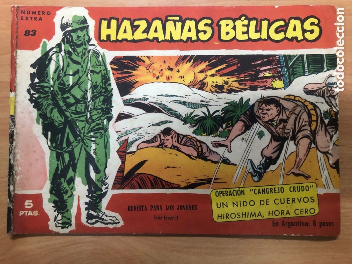 Tebeos: HAZA&Ntilde;AS BELICAS ROJAS N&ordm; 83 - Foto 1