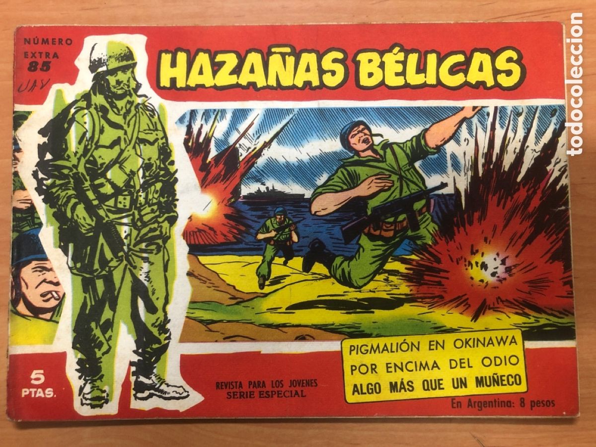 Tebeos: HAZA&Ntilde;AS BELICAS ROJAS N&ordm; 85 - Foto 1