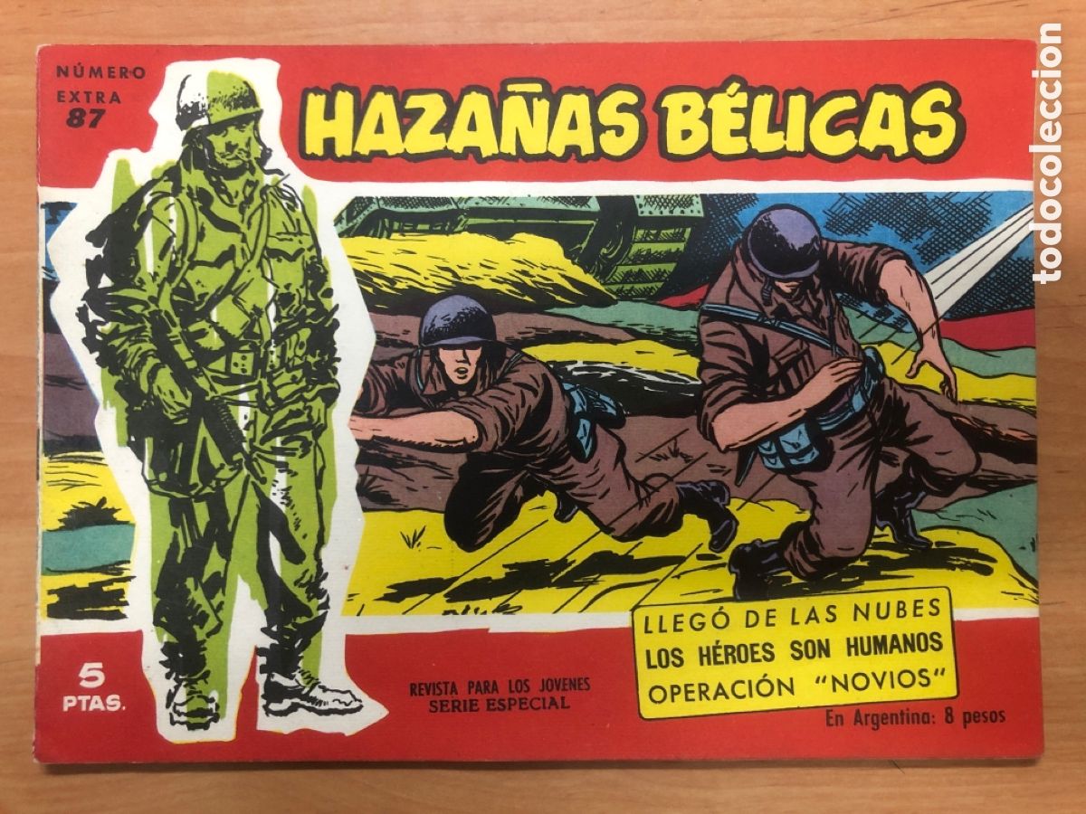 Tebeos: HAZA&Ntilde;AS BELICAS ROJAS N&ordm; 87 - Foto 1