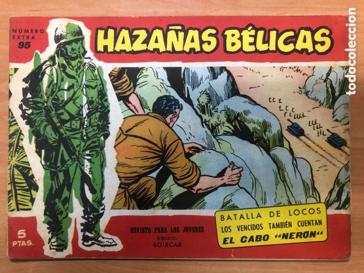 Tebeos: HAZA&Ntilde;AS BELICAS ROJAS N&ordm; 95 - Foto 1