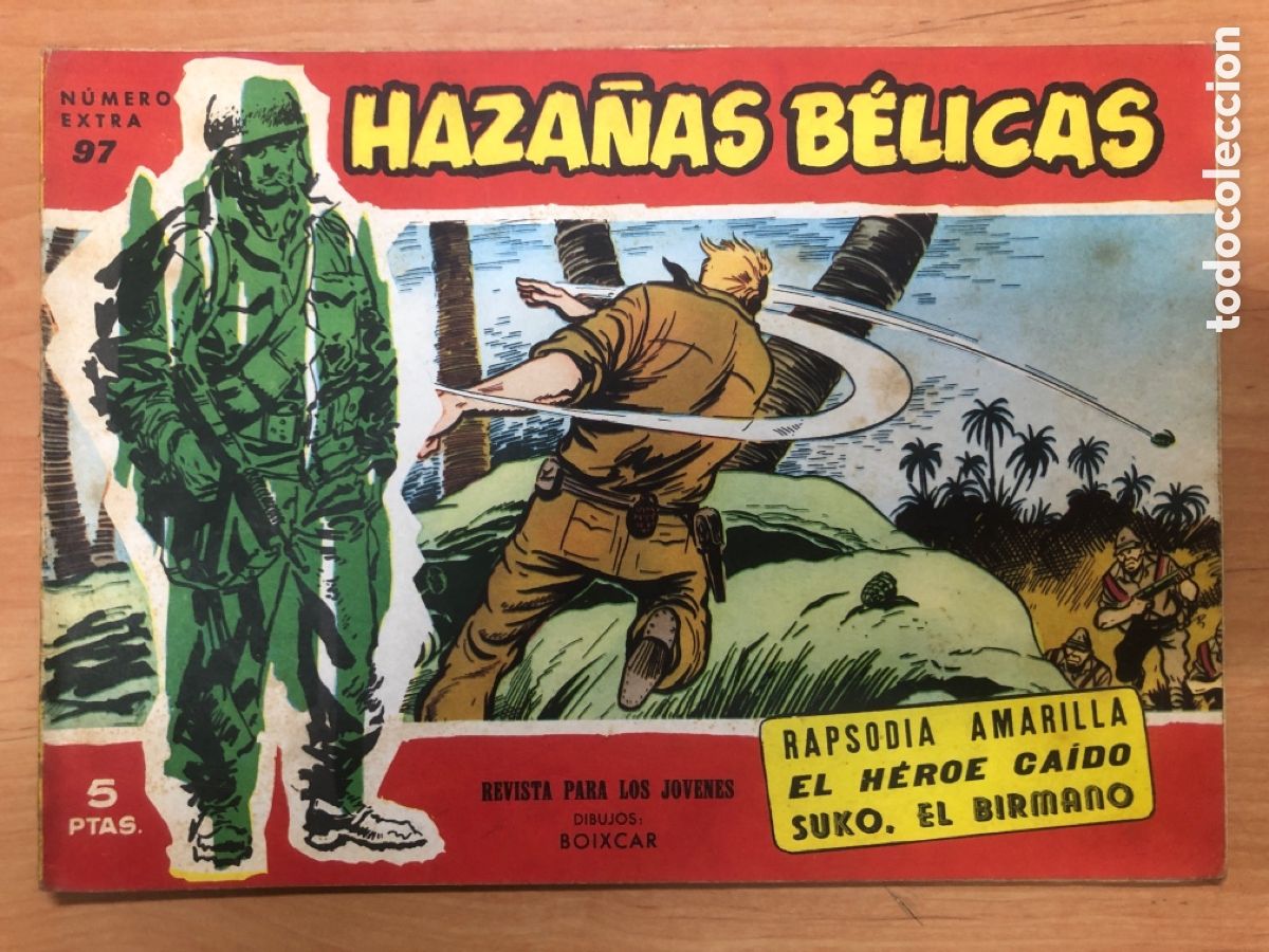 Tebeos: HAZA&Ntilde;AS BELICAS ROJAS N&ordm; 97 - Foto 1