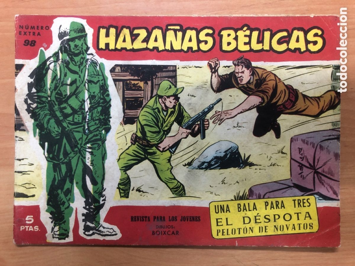 Tebeos: HAZA&Ntilde;AS BELICAS ROJAS N&ordm; 98 - Foto 1