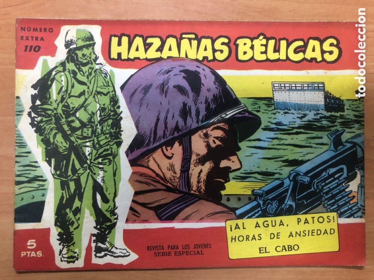 Tebeos: HAZA&Ntilde;AS BELICAS ROJAS N&ordm; 110 - Foto 1