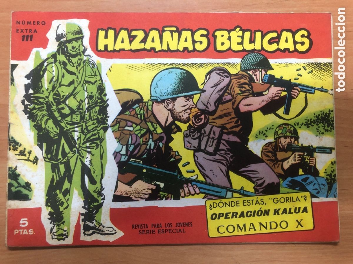 Tebeos: HAZA&Ntilde;AS BELICAS ROJAS N&ordm; 111 - Foto 1