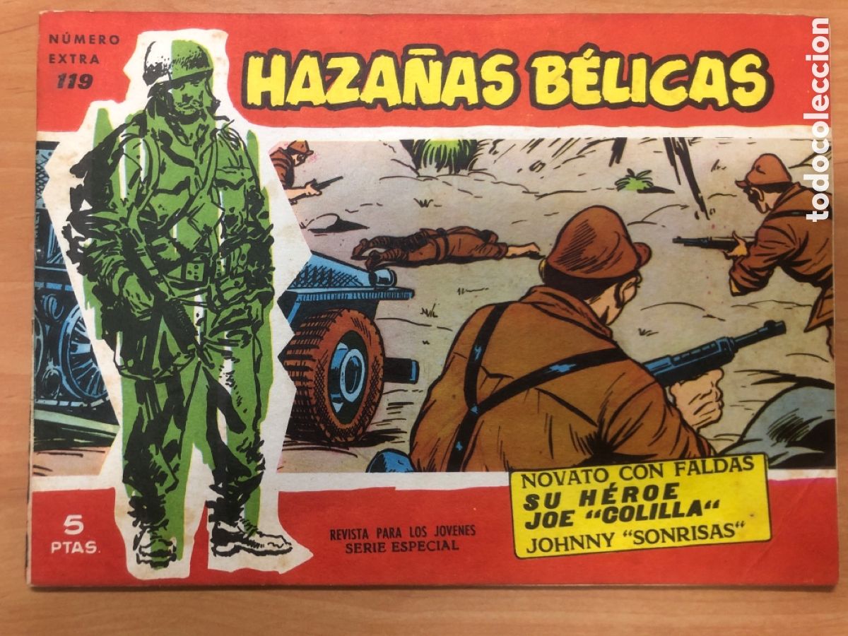 Tebeos: HAZA&Ntilde;AS BELICAS ROJAS N&ordm; 119 - Foto 1