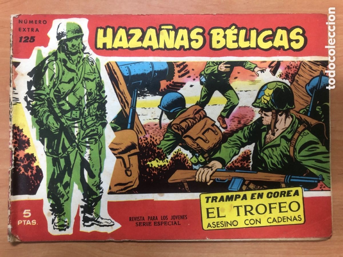 Tebeos: HAZA&Ntilde;AS BELICAS ROJAS N&ordm; 125 - Foto 1