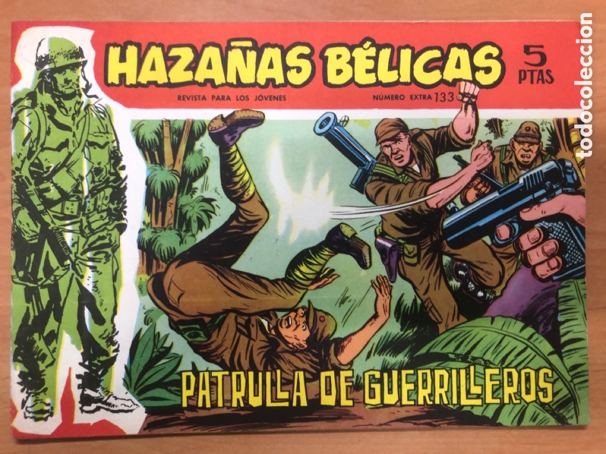 Tebeos: HAZA&Ntilde;AS BELICAS ROJAS N&ordm; 133 - Foto 1