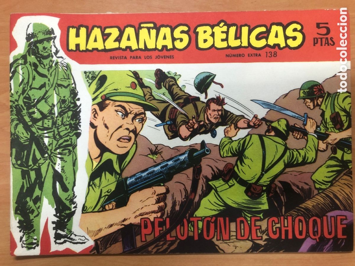 Tebeos: HAZA&Ntilde;AS BELICAS ROJAS N&ordm; 138 - Foto 1