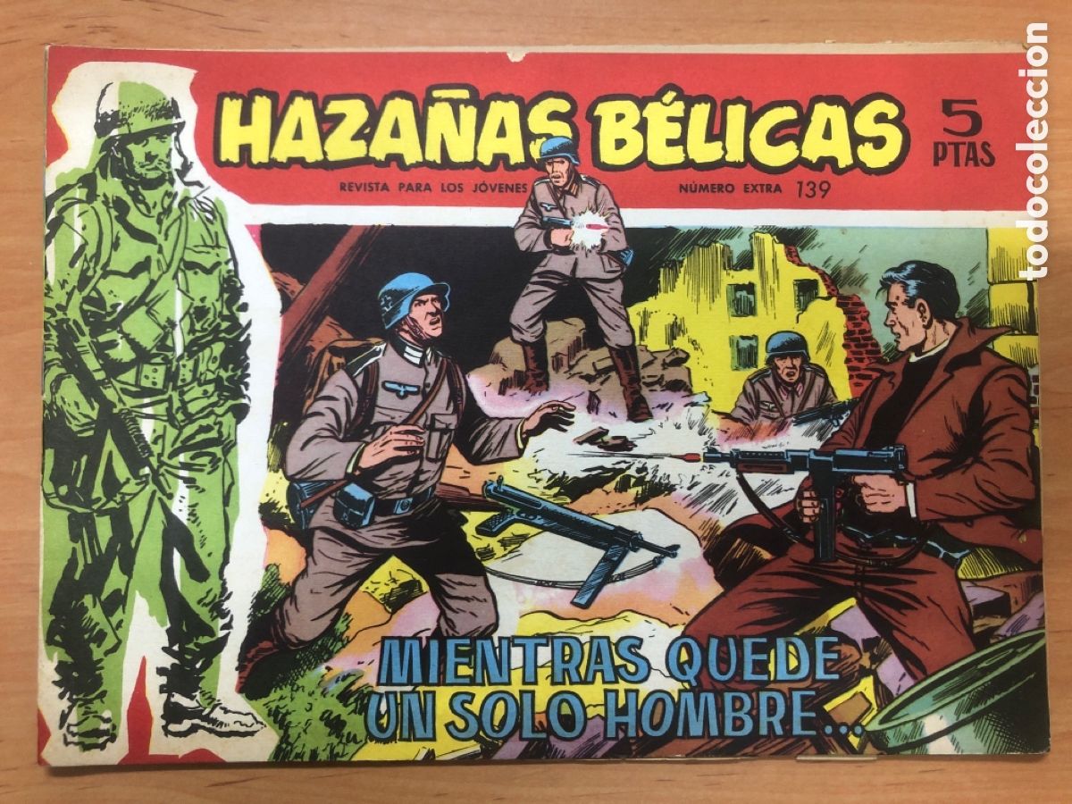 Tebeos: HAZA&Ntilde;AS BELICAS ROJAS N&ordm; 139 - Foto 1