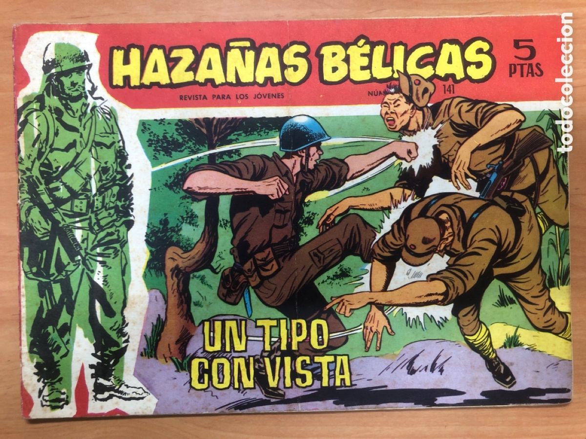 Tebeos: HAZA&Ntilde;AS BELICAS ROJAS N&ordm; 141 - Foto 1