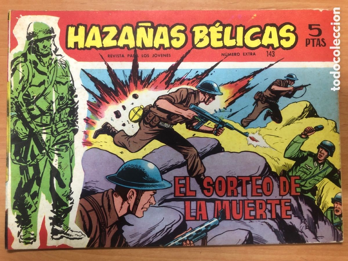 Tebeos: HAZA&Ntilde;AS BELICAS ROJAS N&ordm; 143 - Foto 1