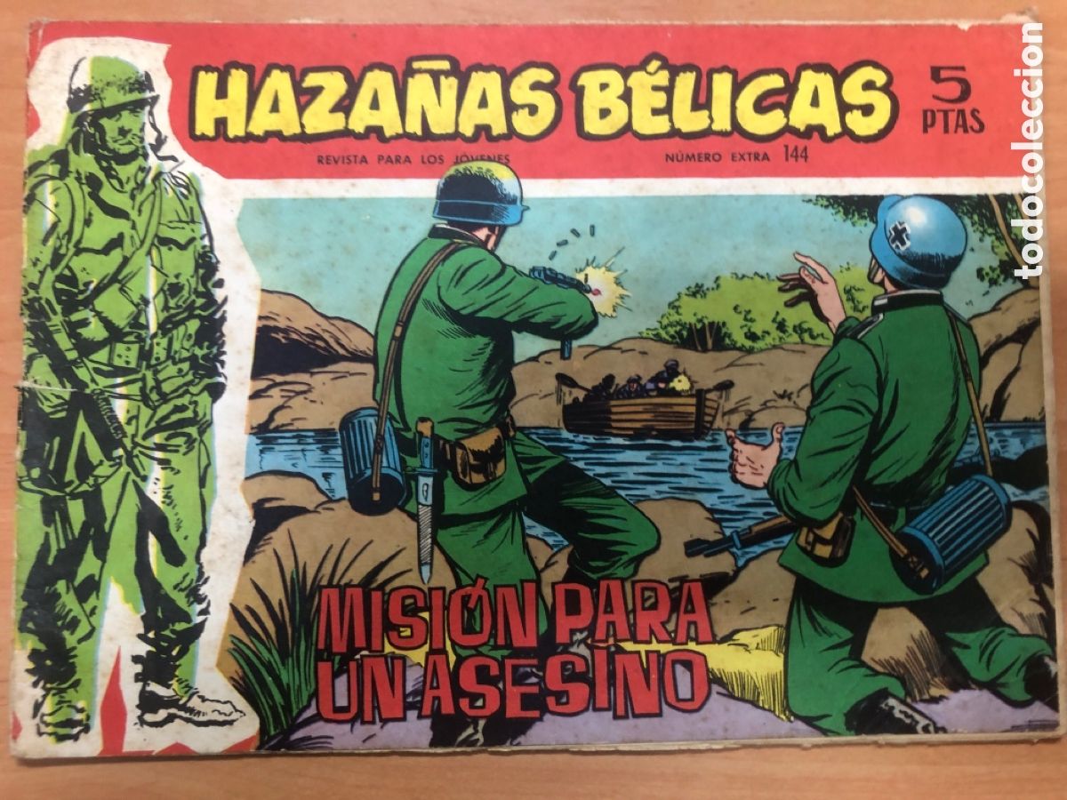 Tebeos: HAZA&Ntilde;AS BELICAS ROJAS N&ordm; 144 - Foto 1
