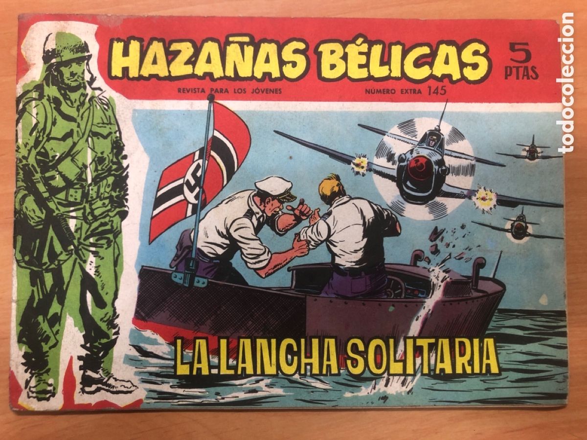 Tebeos: HAZA&Ntilde;AS BELICAS ROJAS N&ordm; 145 - Foto 1