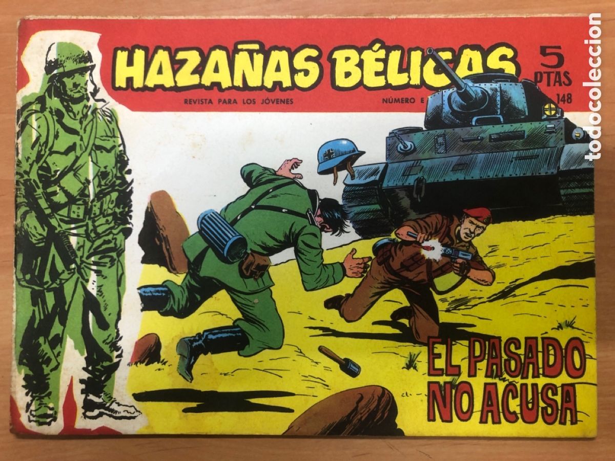 Tebeos: HAZA&Ntilde;AS BELICAS ROJAS N&ordm; 148 - Foto 1