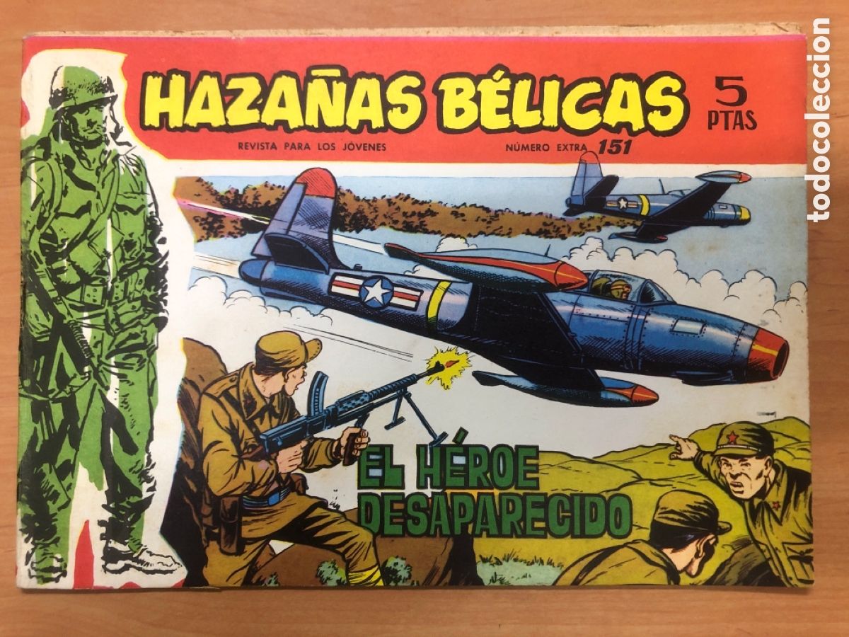 Tebeos: HAZA&Ntilde;AS BELICAS ROJAS N&ordm; 151 - Foto 1