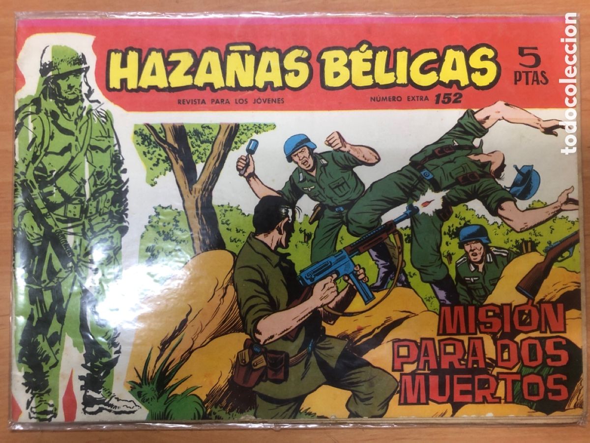 Tebeos: HAZA&Ntilde;AS BELICAS ROJAS N&ordm; 152 - Foto 1