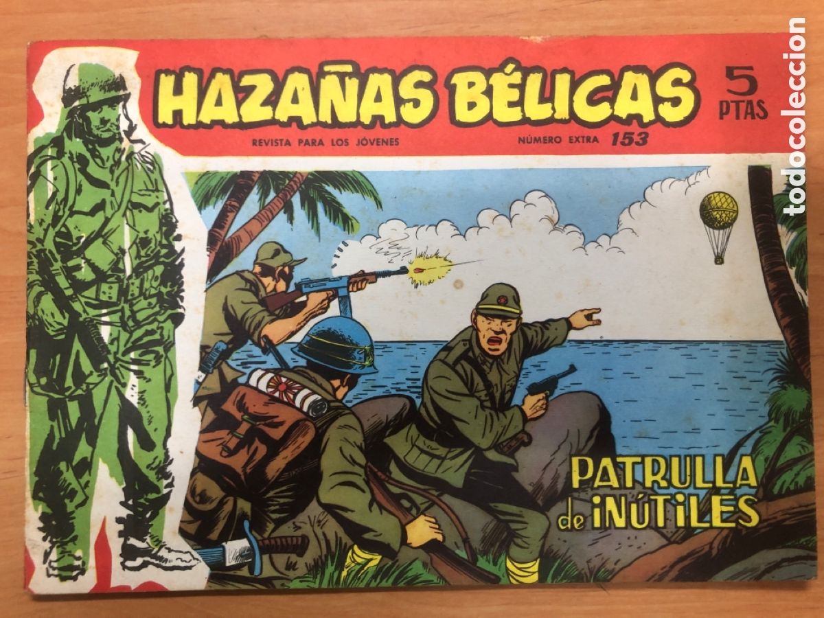 Tebeos: HAZA&Ntilde;AS BELICAS ROJAS N&ordm; 153 - Foto 1