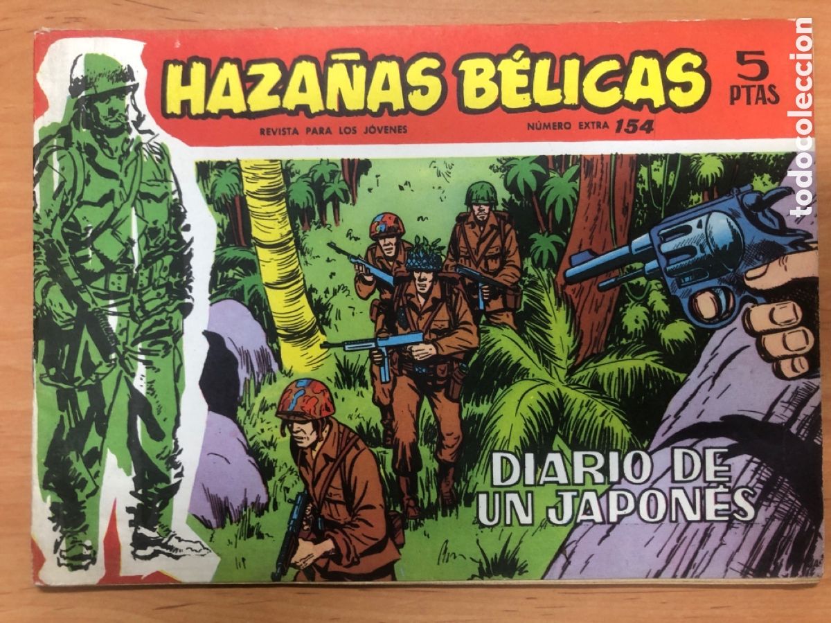 Tebeos: HAZA&Ntilde;AS BELICAS ROJAS N&ordm; 154 - Foto 1