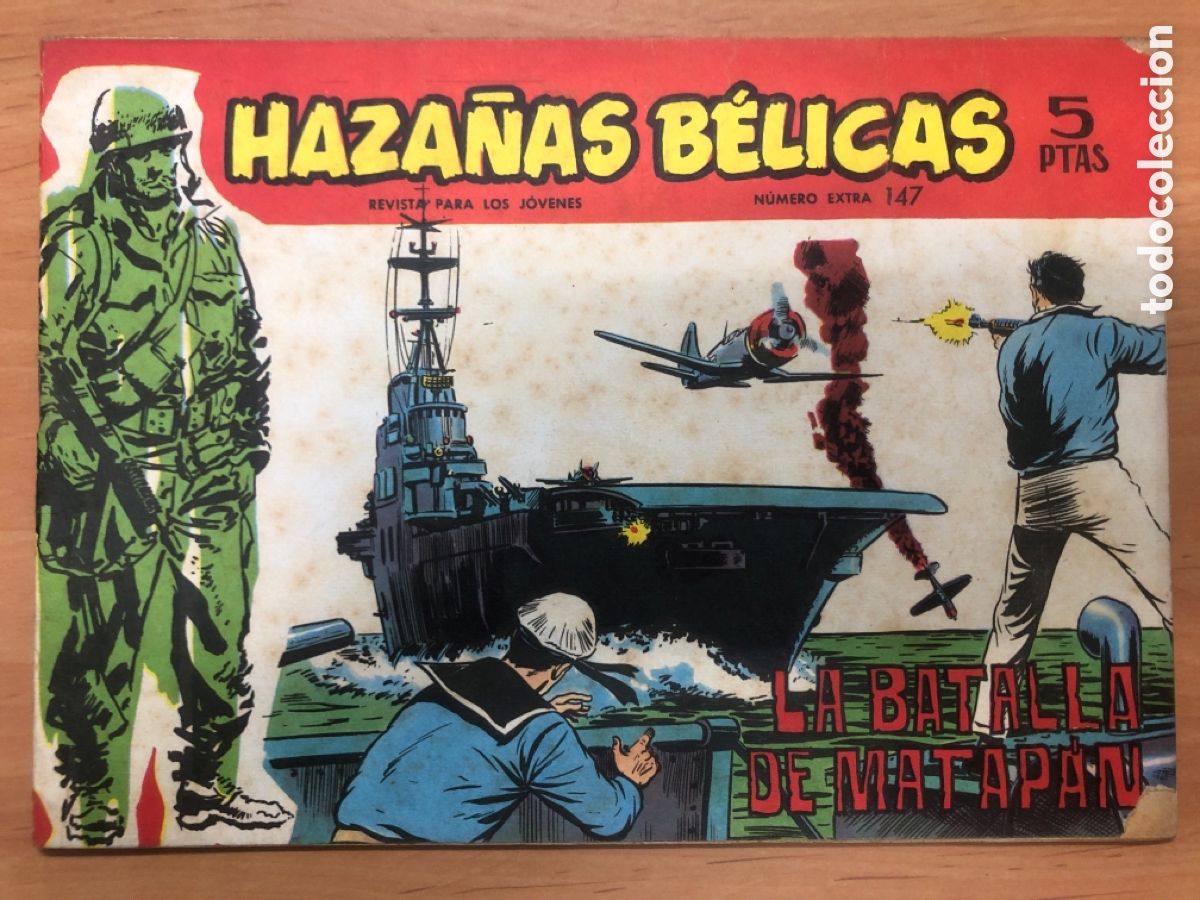 Tebeos: HAZA&Ntilde;AS BELICAS ROJAS N&ordm; 147 - Foto 1