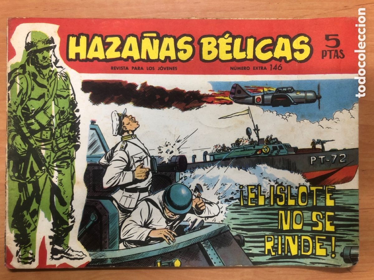 Tebeos: HAZA&Ntilde;AS BELICAS ROJAS N&ordm; 146 - Foto 1