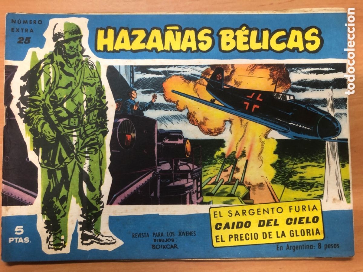 Tebeos: HAZA&Ntilde;AS BELICAS AZULES N&ordm; 25 - Foto 1