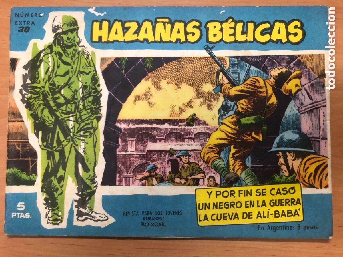 Tebeos: HAZA&Ntilde;AS BELICAS AZULES N&ordm; 30 - Foto 1