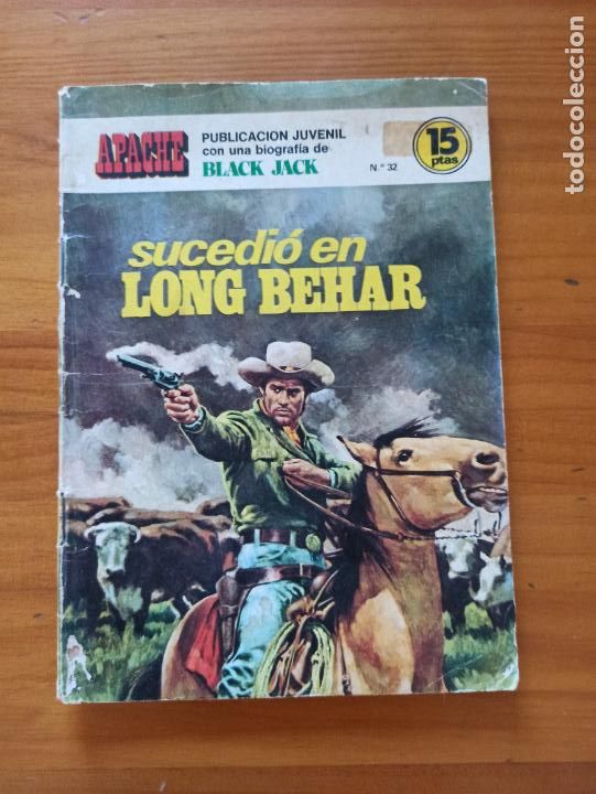 Tebeos: APACHE N&ordm; 32 - SUCEDIO EN LONG BEHAR - BLACK JACK - TORAY (BY) - Foto 1