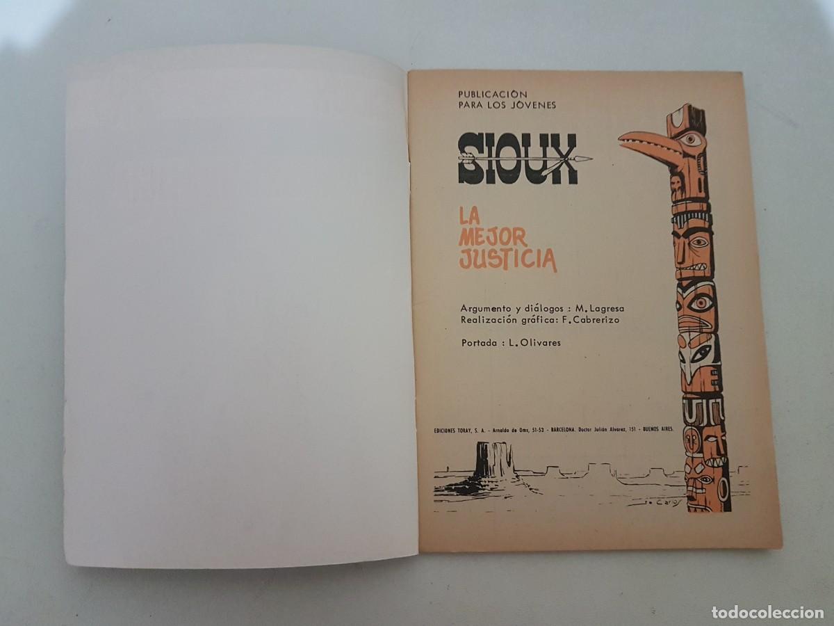 Tebeos: Sioux, N&ordm; 98, Toray. P. 1 - Foto 2