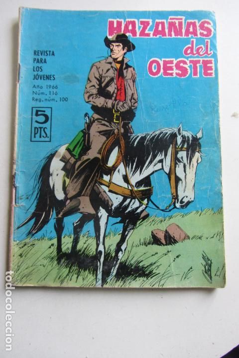Tebeos: HAZA&Ntilde;AS DEL OESTE N&ordm; 116 TORAY sdx27 - Foto 1