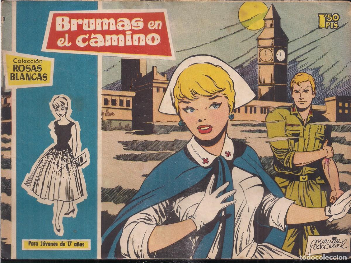 Tebeos: ROSAS BLANCAS N&ordm; 13: BRUMAS EN EL CAMINO - Foto 1