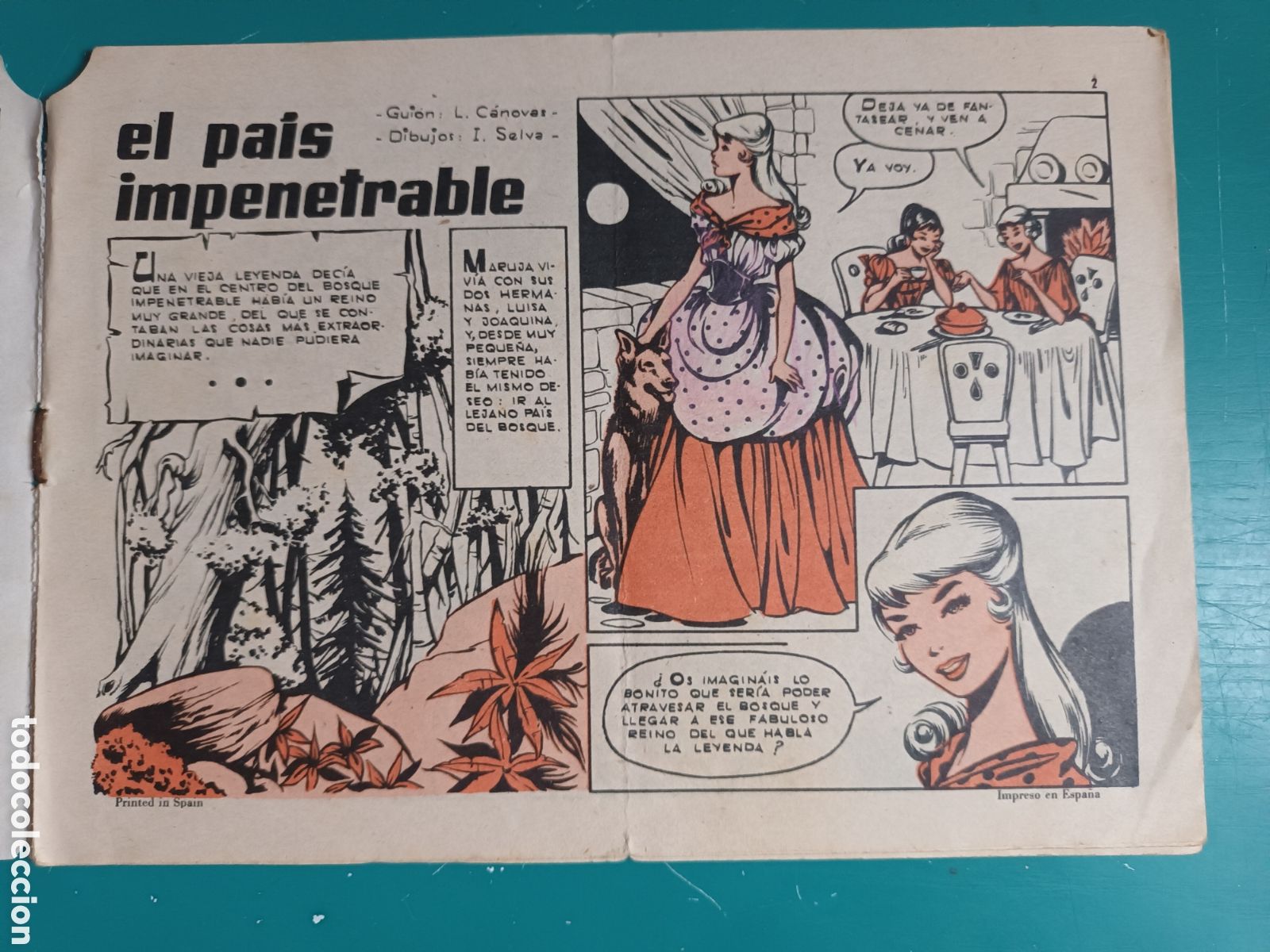 Tebeos: Colecci&oacute;n Lindaflor N&deg; 268 EL PAIS IMPENETRABLE - Foto 2