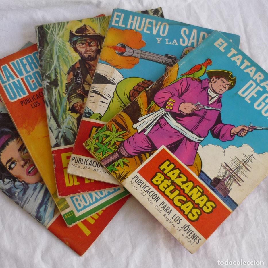 Tebeos: 5 n&uacute;meros Haza&ntilde;as b&eacute;licas, relatos de guerra - Foto 1
