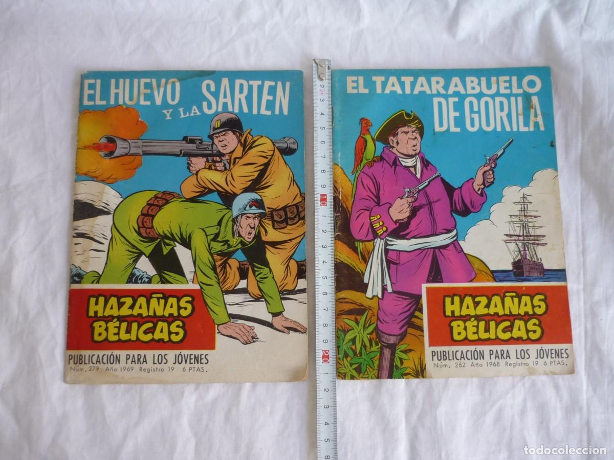 Tebeos: 5 n&uacute;meros Haza&ntilde;as b&eacute;licas, relatos de guerra - Foto 3
