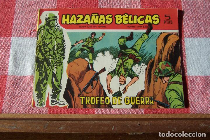 Tebeos: HAZA&Ntilde;AS BELICAS ROJA N&ordm; 140 - Foto 1