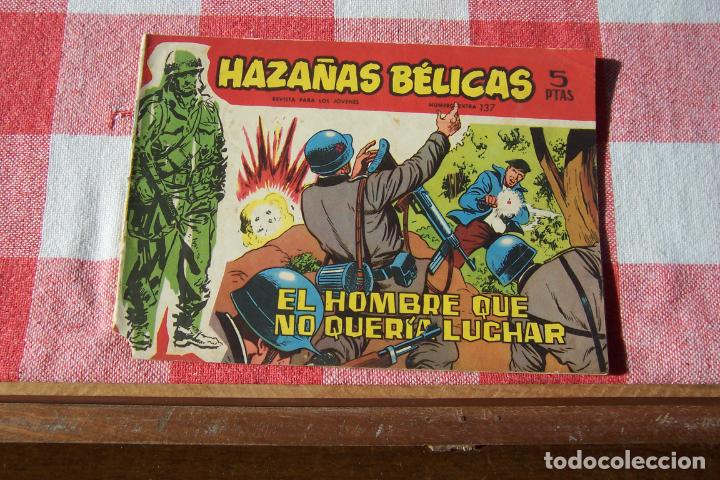 Tebeos: HAZA&Ntilde;AS BELICAS ROJA N&ordm; 137 - Foto 1