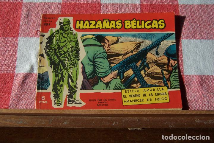 Tebeos: HAZA&Ntilde;AS BELICAS ROJA N&ordm; 101 - Foto 1