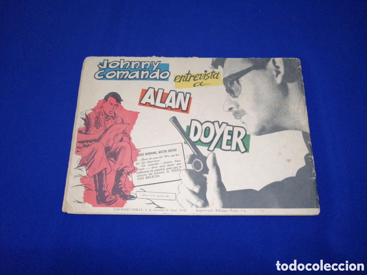 Tebeos: HAZA&Ntilde;AS B&Eacute;LICAS ALMANAQUE 1961 - Foto 7