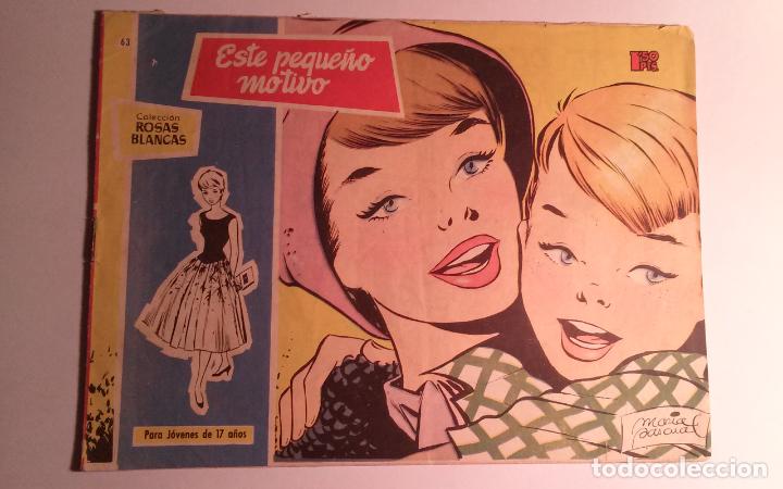 Tebeos: Rosas blancas. N&deg;63. Toray. - Foto 1