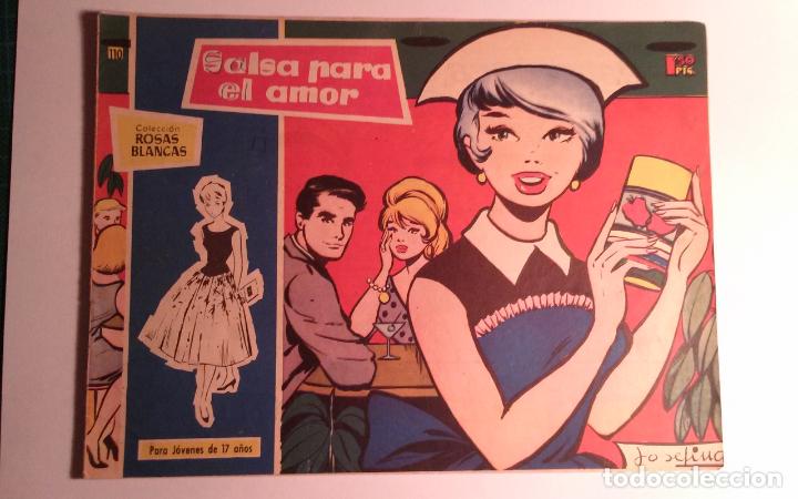 Tebeos: Rosas blancas. N&deg;110. Toray. - Foto 1