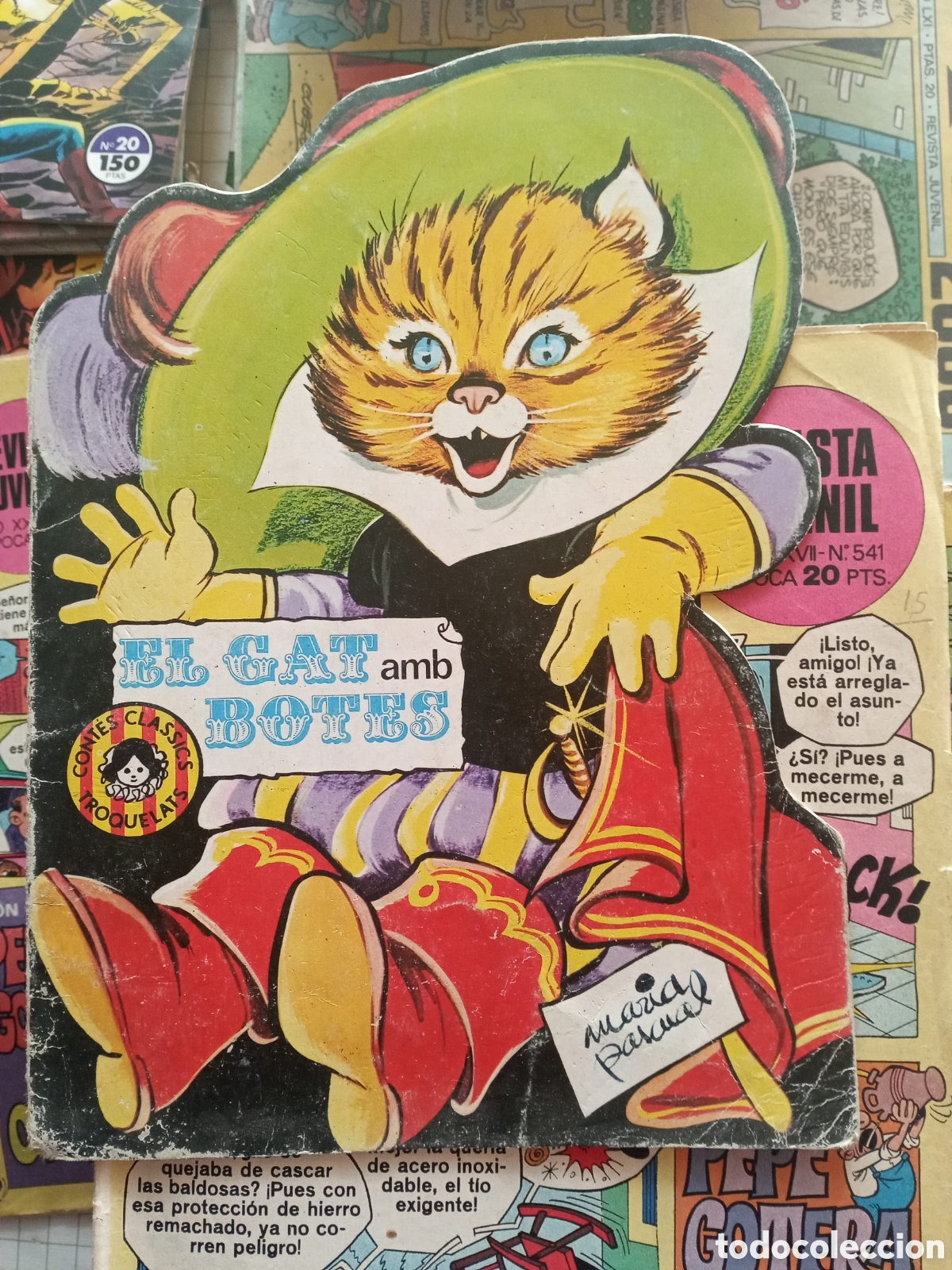 Tebeos: Cuentos troquelados El gat amb botes cj84 - Foto 1