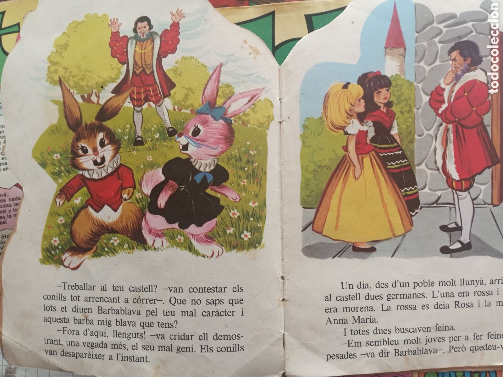 Tebeos: Cuentos troquelados Barba blava cj84 - Foto 4