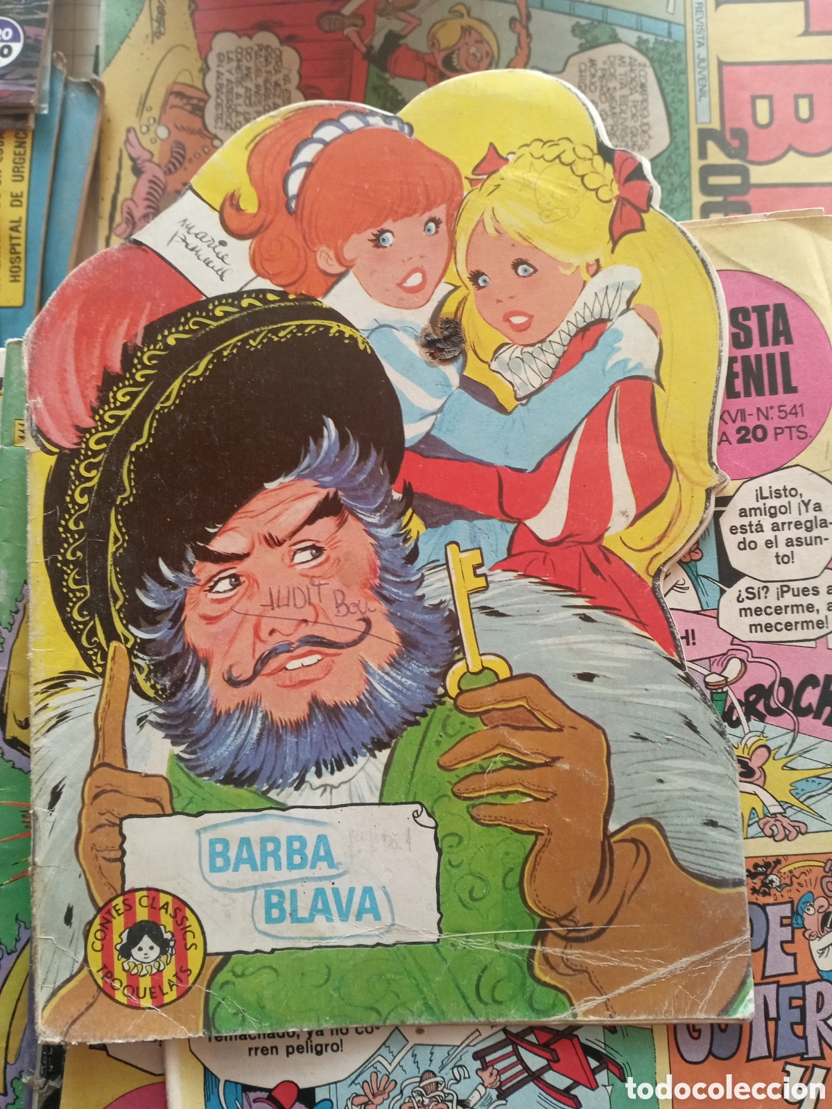 Tebeos: Cuentos troquelados Barba blava cj84 - Foto 1